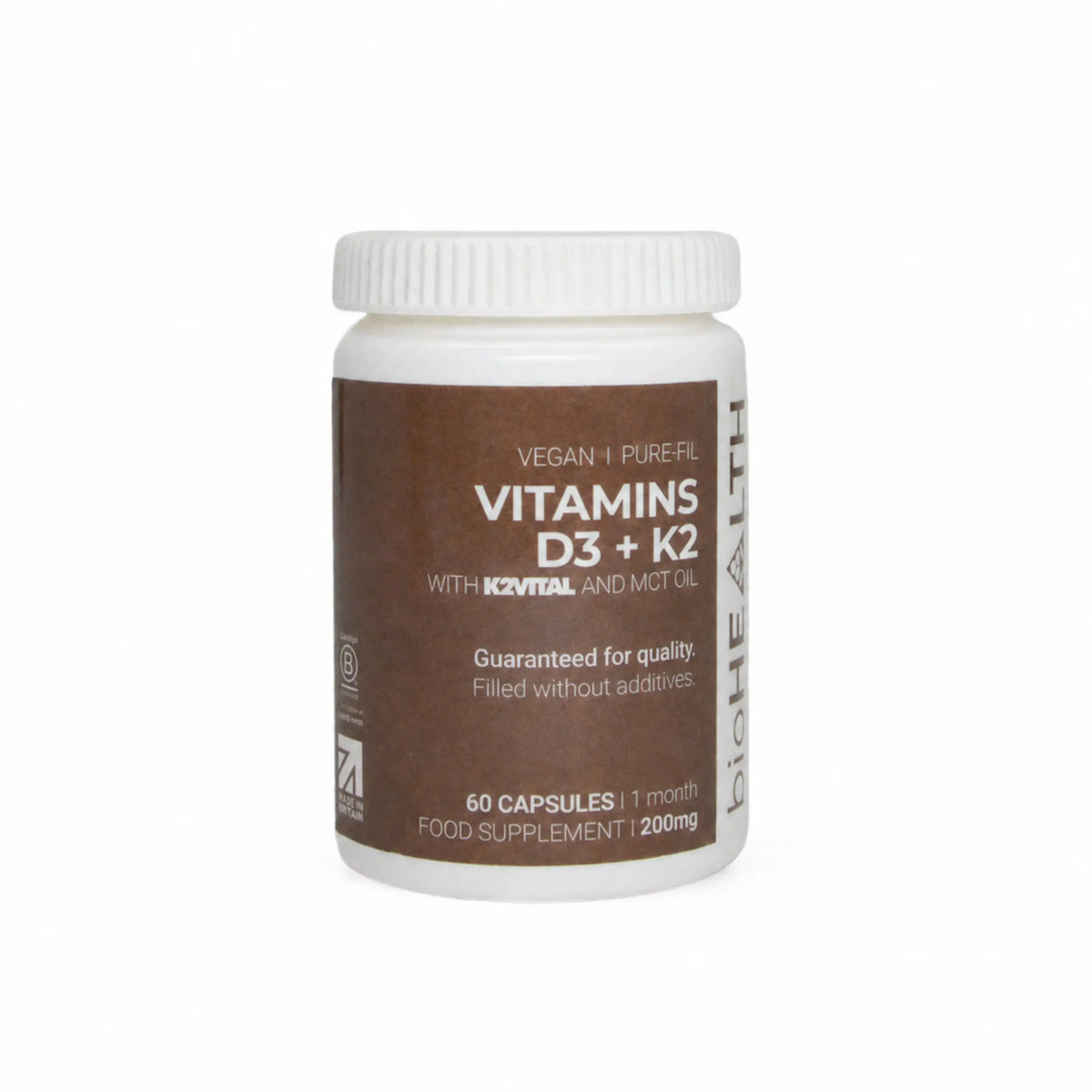 Vitamins D3 + K2